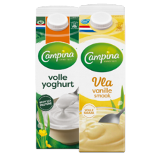 Campina vla en yoghurt 